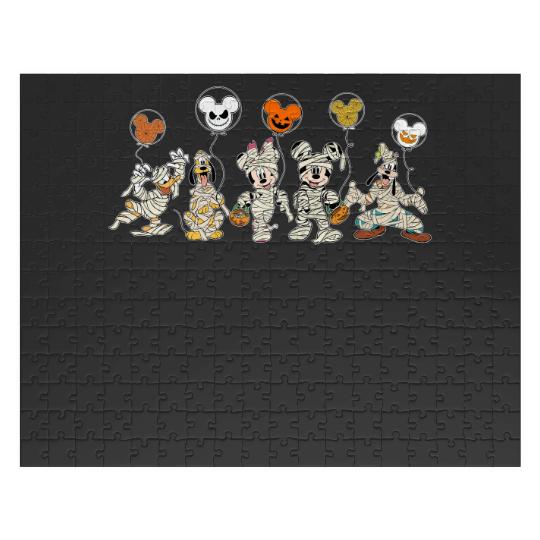 Disney Halloween Skeleton Jigsaw Puzzles, Disney Halloween Jigsaw Puzzles, Disney Balloon Jigsaw Puzzles