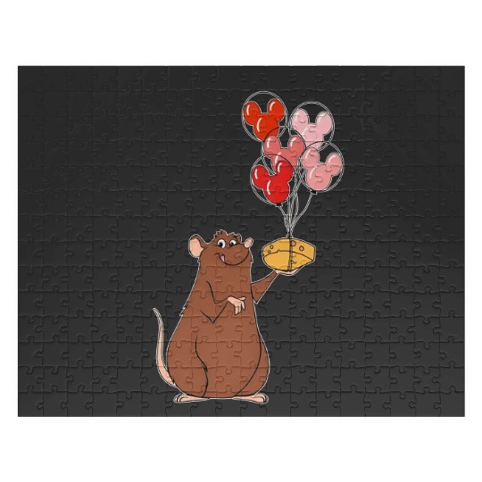 Disney Emile Balloon Mickey Ears Jigsaw Puzzles, Remy's Ratatouille