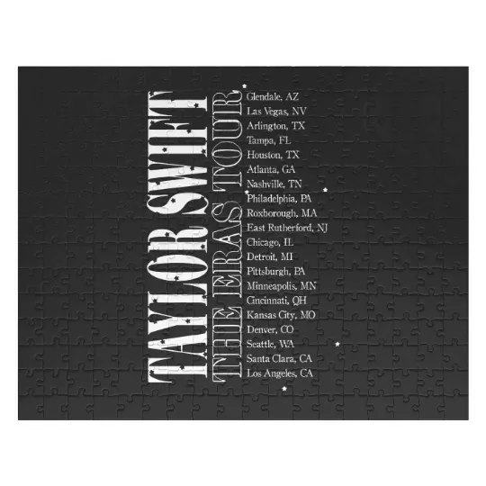 Eras Tour Setlist a Eras Tour Setlist a Eras Tour Setlist (3) Jigsaw Puzzles