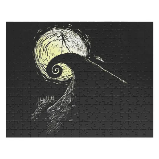 Jàck skèllington, Jàck skèllington halloweeen, Jàck skèllington merch , Jàck skèllington disnèy, Jàck skèllington logo Jigsaw Puzzles