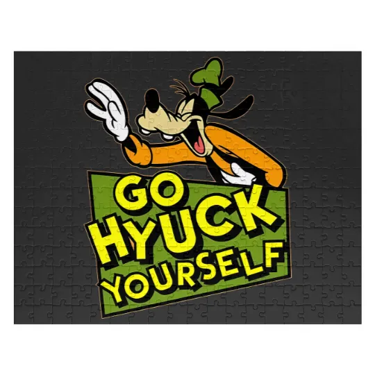 Goofy Disney Go Hyuck Yourself Jigsaw Puzzles, Disney A Goofy Movie Goofy, Disney Dog Jigsaw Puzzles