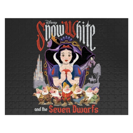 Retro Disney Snow White And The Seven Dwarfs Jigsaw Puzzles, Disney Snow White Jigsaw Puzzles