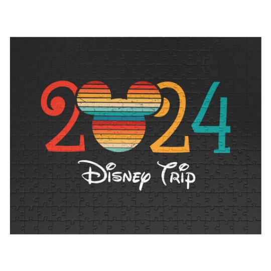 Disney Family Vacation 2024 Jigsaw Puzzles, Custom Disney 2024 Family Vacation