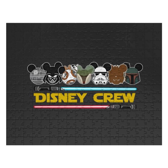 Disney Crew Darth Vader Stormtrooper Disney Disneyland Jigsaw Puzzles