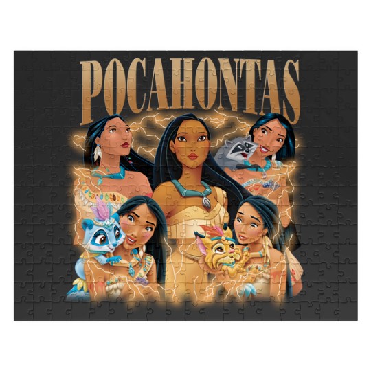 Disney Pocahontas Princess Homage Jigsaw Puzzles, Disney Princess