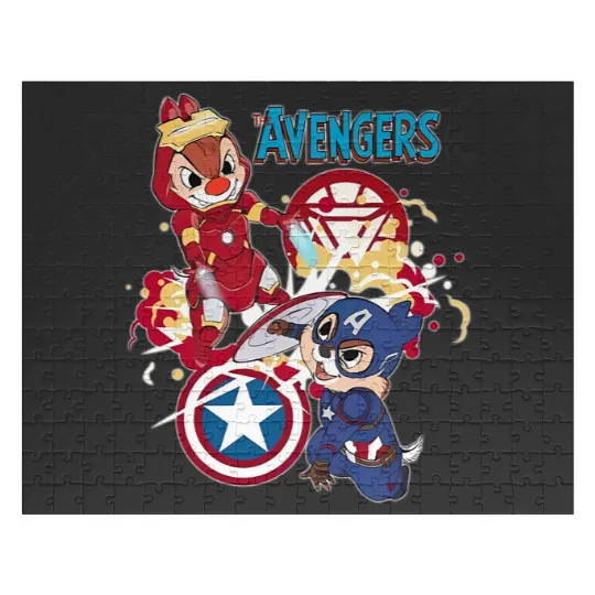 Disney Chip And Dale Avengers Jigsaw Puzzles, Chip And Dale Jigsaw Puzzles