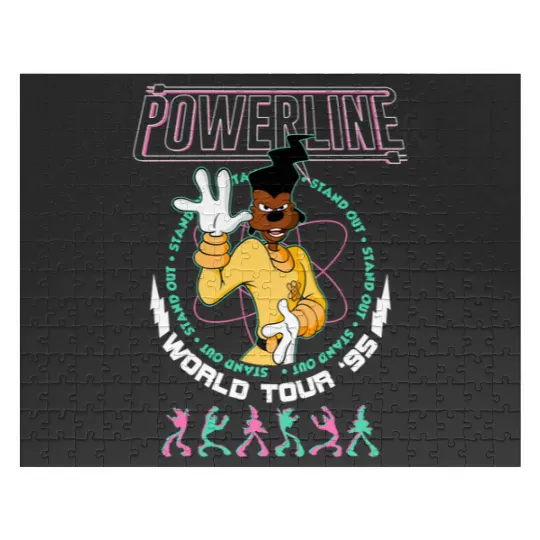 Disney Powerline Goofy Movie Jigsaw Puzzles, Disney Goofy Movie Powerline