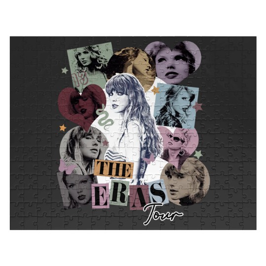 Discover Taylor The Eras Adult/Kids Crewneck Jigsaw Puzzles | Taylor Jigsaw Puzzles