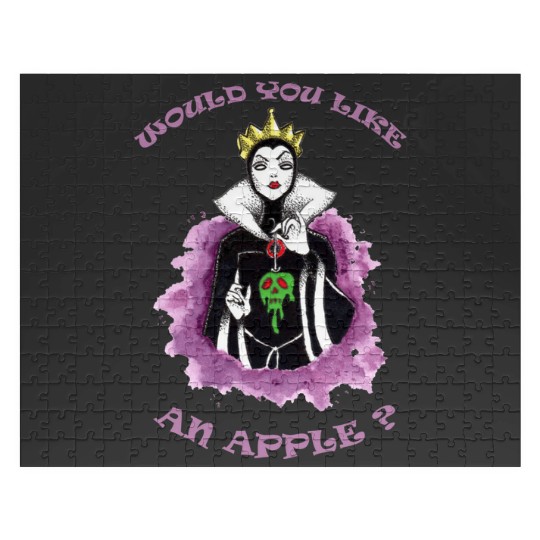 Evil Queen  : Disney princess tattoo Shirt,  Princess tattoo vintage t shirt, Disney princess tattoo Gift Fan S-5XL Jigsaw Puzzles