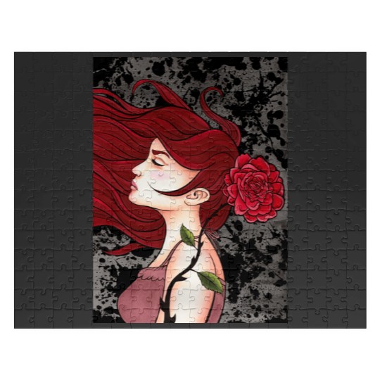 The Rose  1: Disney princess tattoo Shirt,  Princess tattoo vintage t shirt, Disney princess tattoo Gift Fan S-5XL Jigsaw Puzzles