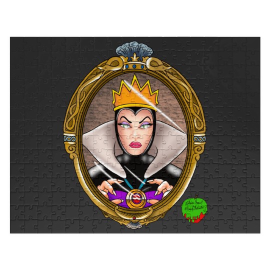 The Evil Queen  : Disney princess tattoo Shirt,  Princess tattoo vintage t shirt, Disney princess tattoo Gift Fan S-5XL Jigsaw Puzzles