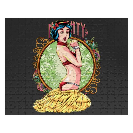 Snow White  6: Disney princess tattoo Shirt,  Princess tattoo vintage t shirt, Disney princess tattoo Gift Fan S-5XL Jigsaw Puzzles