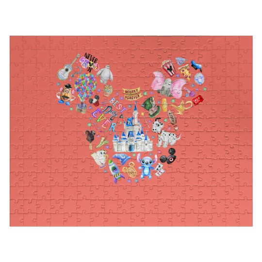 Disney Mickey Ears Jigsaw Puzzles, Disneyland Vacation Jigsaw Puzzles, Best Day Ever