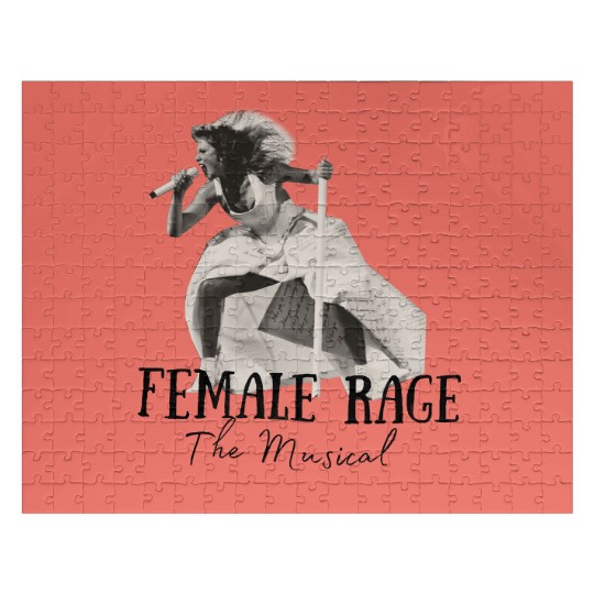 Female Rage The Musical Jigsaw Puzzles Eras Tour  Jigsaw Puzzles The Tortured Poets Department Female Rage The Musical TTPD Eras Tour Outfit