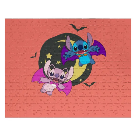 Stitch Halloween Jigsaw Puzzles, Disney Stitch Halloween Jigsaw Puzzles