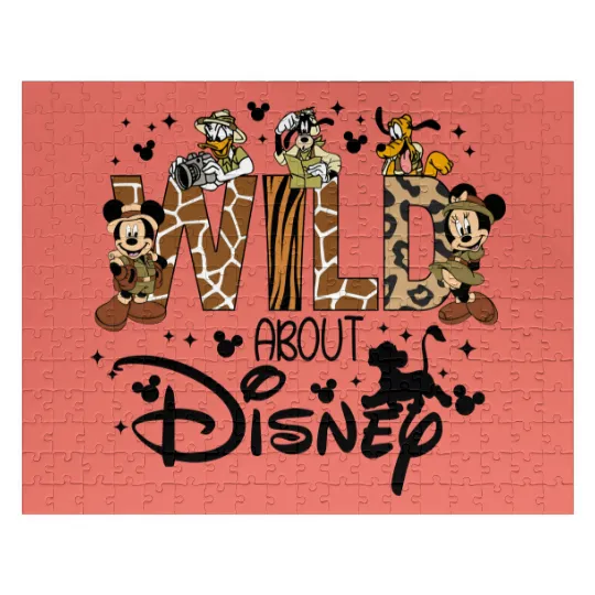 BM Retro Wild About Disney Jigsaw Puzzles, Disney Animal Kingdom Jigsaw Puzzles,