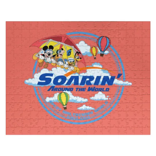 Discover Disney Mickey and Friends Soarin Around The World  Jigsaw Puzzles