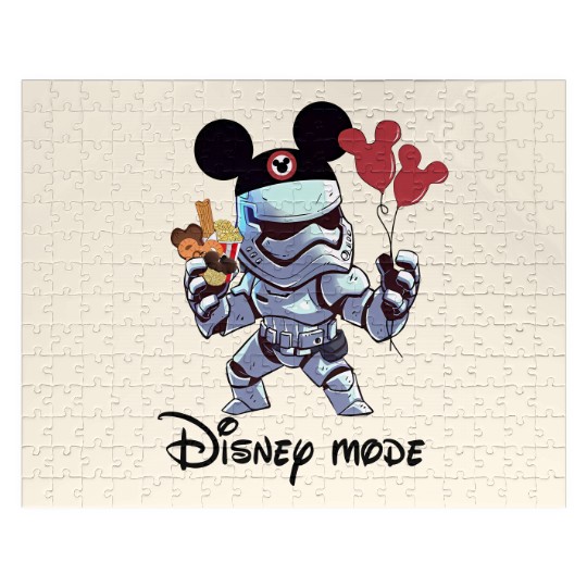 Stormtrooper Mickey Balloon Jigsaw Puzzles, Disney Star Wars Ice Cream Jigsaw Puzzles