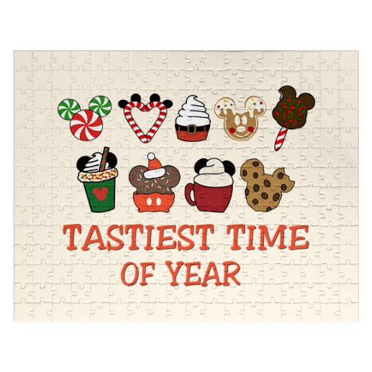 Christmas Disney Snacks Jigsaw Puzzles