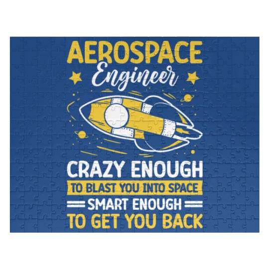 Aerospace Engineer Blast Into Space Get You Back Jigsaw Puzzles