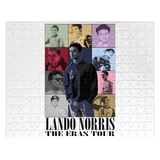 Lando Norris Eras Tour Inspired Jigsaw Puzzles