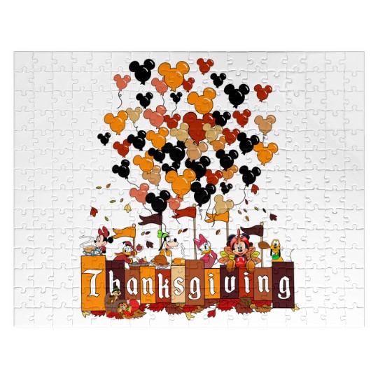 Disney Thanksgiving Jigsaw Puzzles