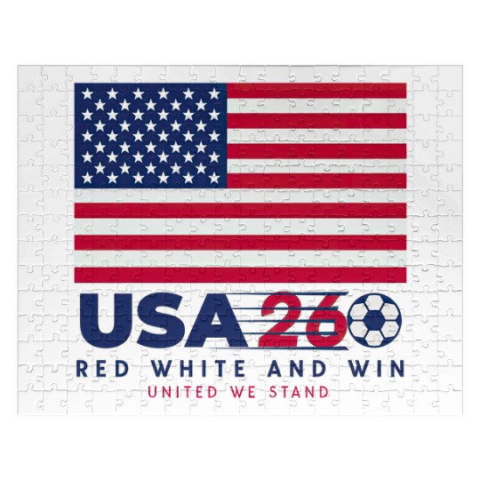 USA World Cup 2026 Jigsaw Puzzles US Soccer