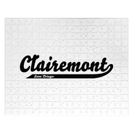 Clairemont San Diego City Neighborhood Jigsaw Puzzles