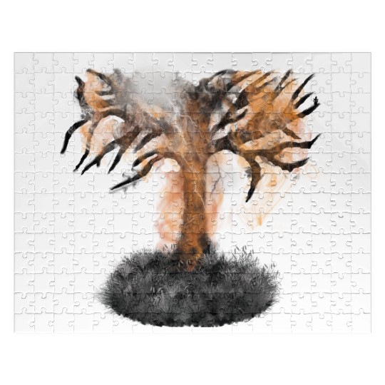 Tree Fire Jigsaw Puzzles