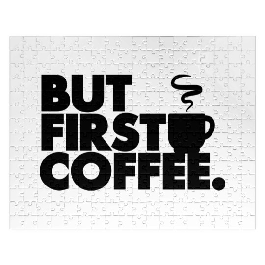 But First Coffee Jigsaw Puzzles