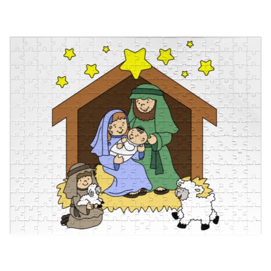 Nativity Scene Jigsaw Puzzles