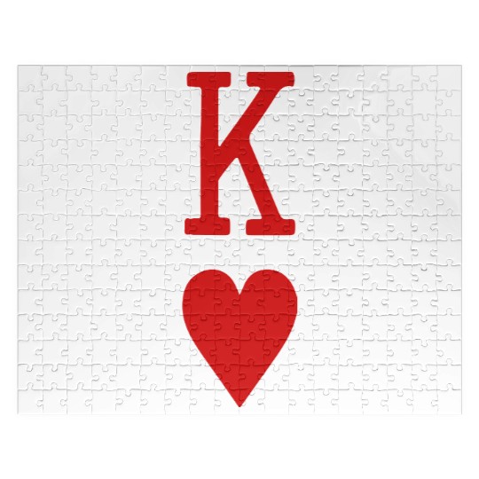 King of Hearts Vector Jigsaw Puzzles