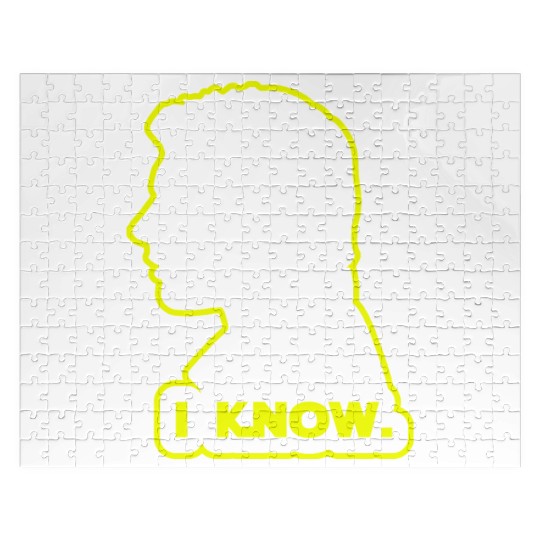 Han Solo - I Know. Design Jigsaw Puzzles