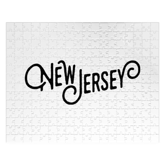 New Jersey Script Jigsaw Puzzles