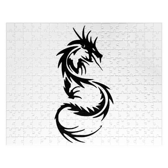 Tribal Dragon Jigsaw Puzzles