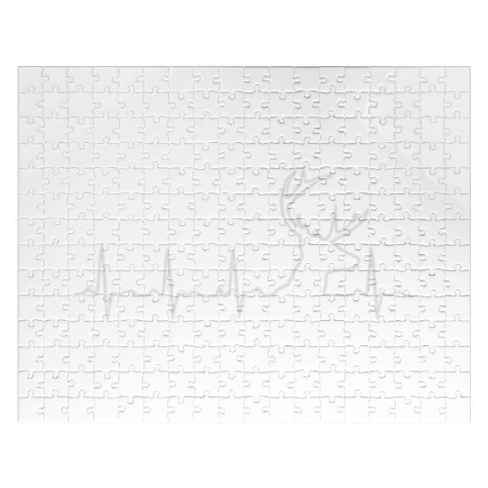 Deer Hunting Heartbeat Jigsaw Puzzles