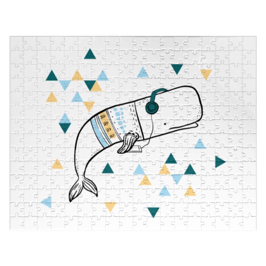 Music Whale Jigsaw Puzzles