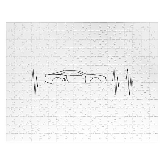 5th Generation Camaro Heart Beat Jigsaw Puzzles