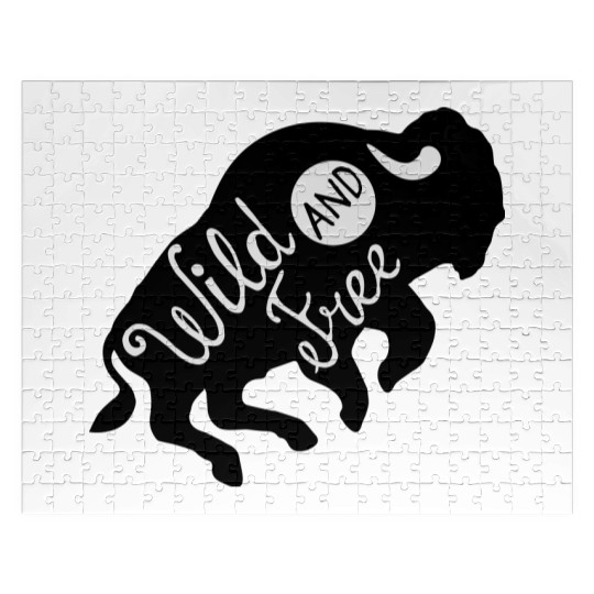Bison Wild West Jigsaw Puzzles