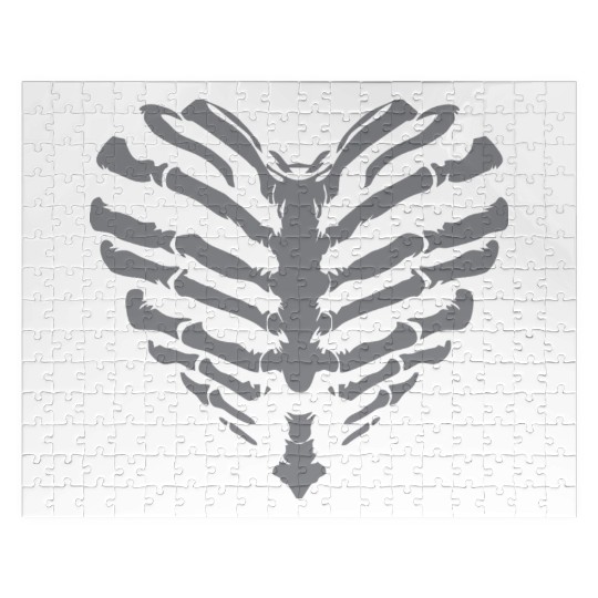 Skeleton Heart Jigsaw Puzzles
