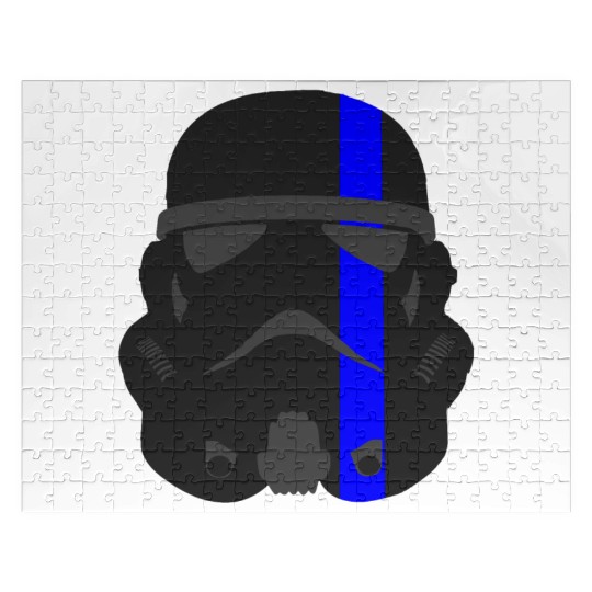 Thin Blue Line - Storm Trooper Jigsaw Puzzles