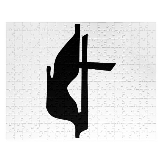 United methodist church cross Jigsaw Puzzles