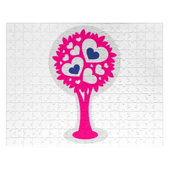 Heart Tree Jigsaw Puzzles