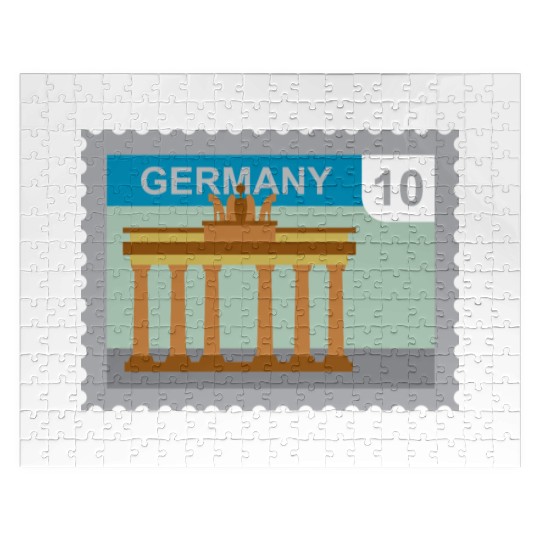 germany mail stamp Jigsaw Puzzles