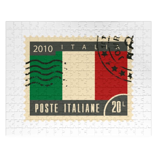 italy post stamp Jigsaw Puzzles