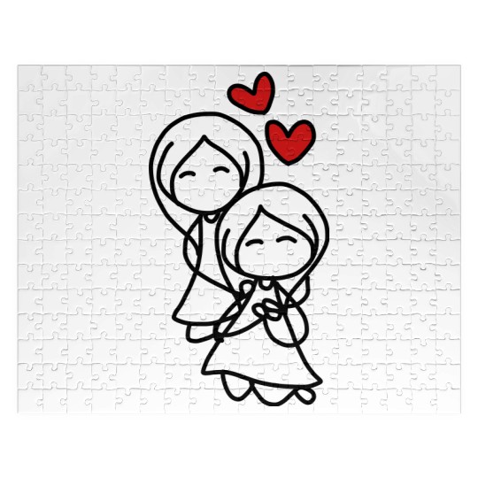 gay couple Jigsaw Puzzles