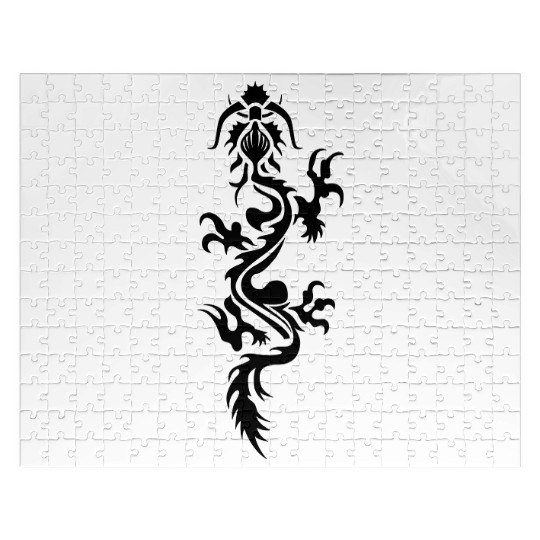 Tribal Dragon Jigsaw Puzzles