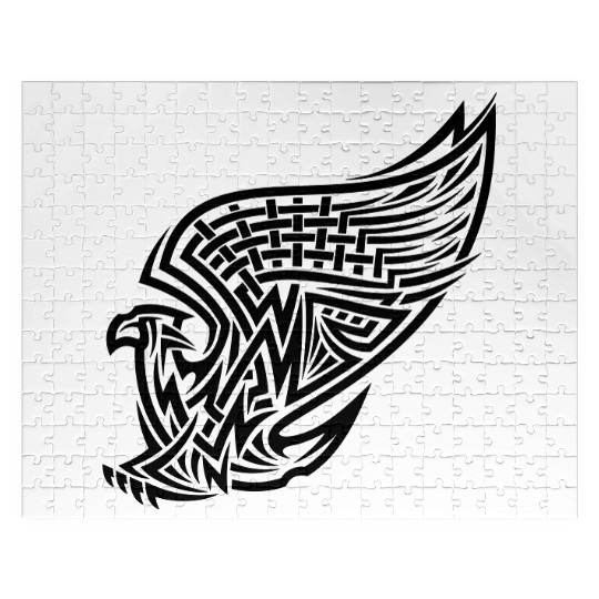 Tribal Eagle Jigsaw Puzzles