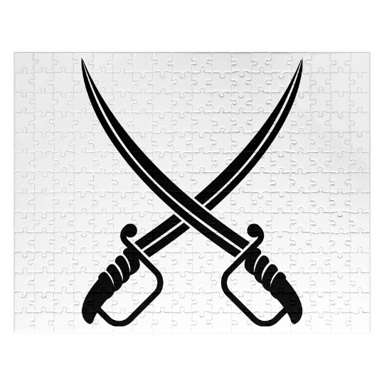 crossed sabres Jigsaw Puzzles