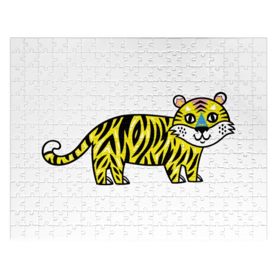 Tiger Kid Jigsaw Puzzles